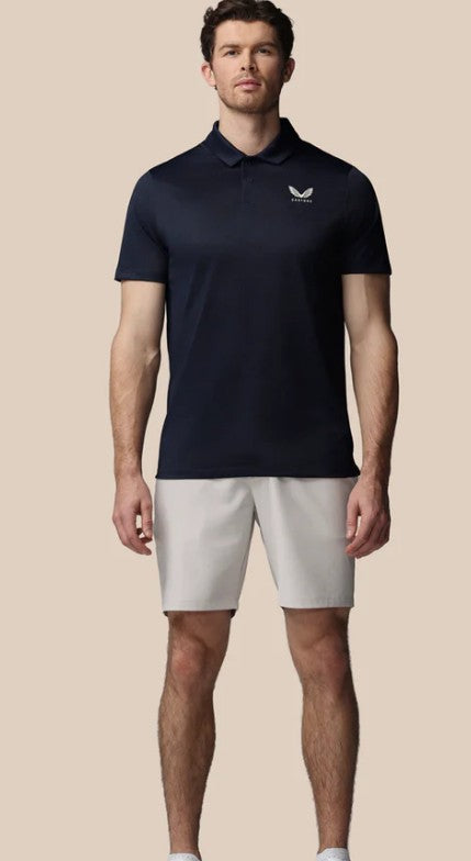 Castore Men’s Golf LVS Engineered Knit Short Sleeve Polo Top