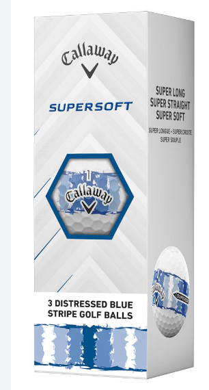 Callaway SuperSoft Distressed Blue Sleeve