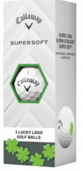 Callaway Supersoft 3 lucky logo sleeve