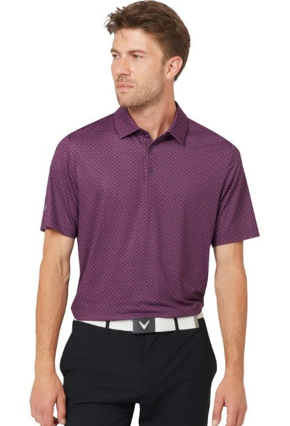 Callaway Golf TM Golf Polo Italian Plum