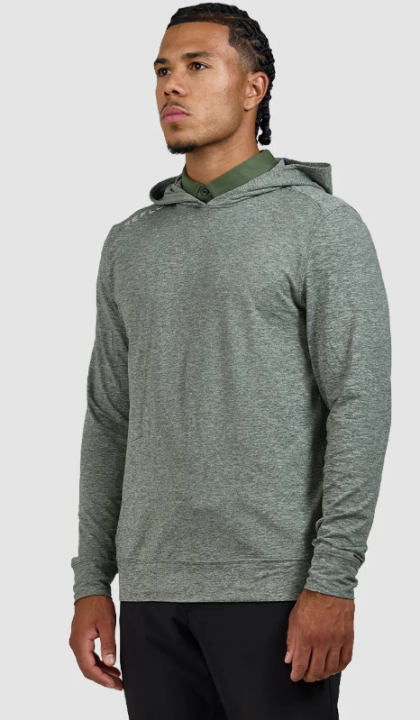 Reflo Clyde Hoodie Caviar Marl