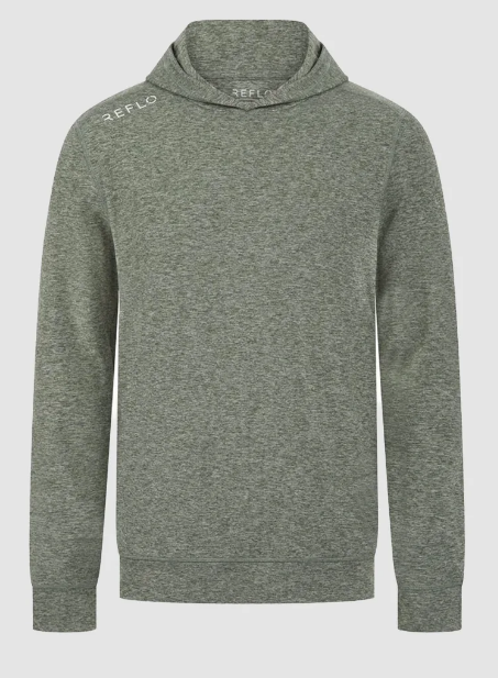Reflo Clyde Hoodie Caviar Marl