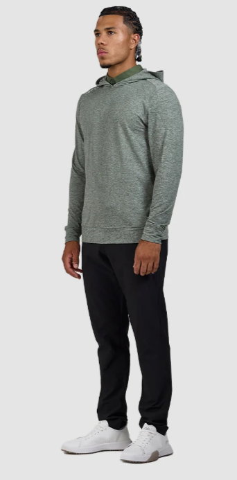 Reflo Clyde Hoodie Caviar Marl