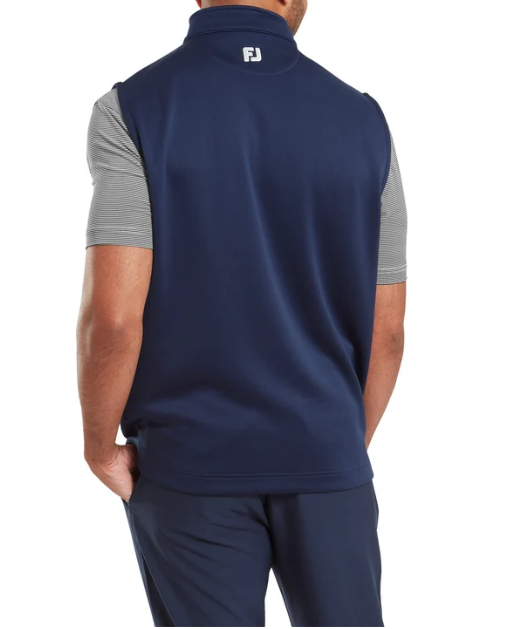 FootJoy Half Zip Golf Vest Navy
