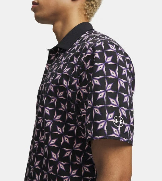 UA ArmourDry Printed Polo