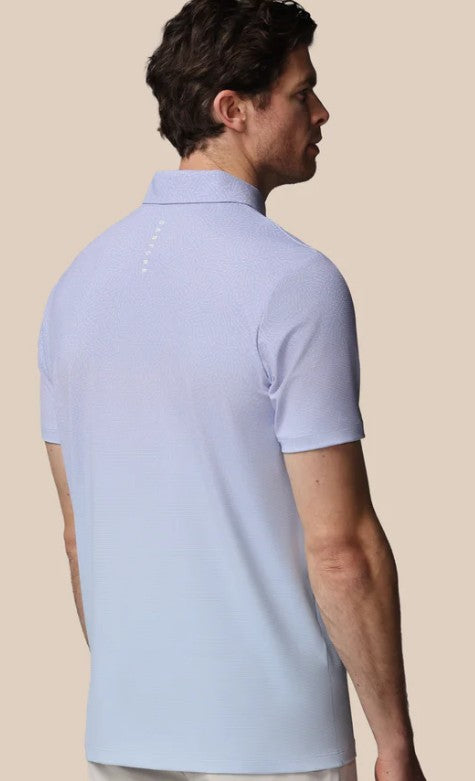 Castore men’s Golf Striped Short Sleeve Polo Top