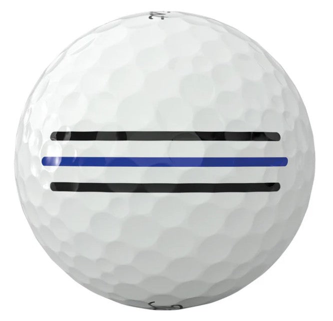 Titleist Tour Soft AIM Golf Balls 2026 - White with Blue Line