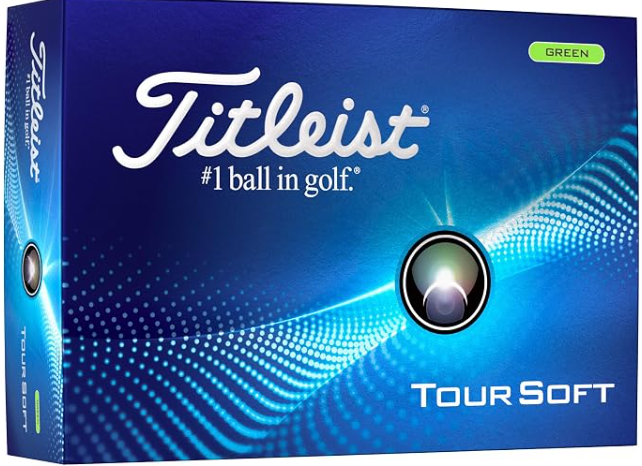 Titleist Tour Soft Golf Balls – Green