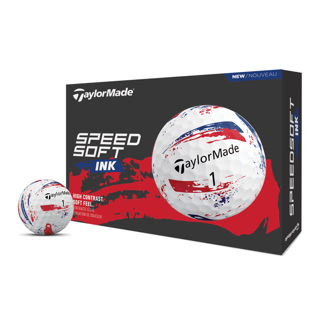 Taylormade SpeedSoft Ink Golf Balls 1 Dozen