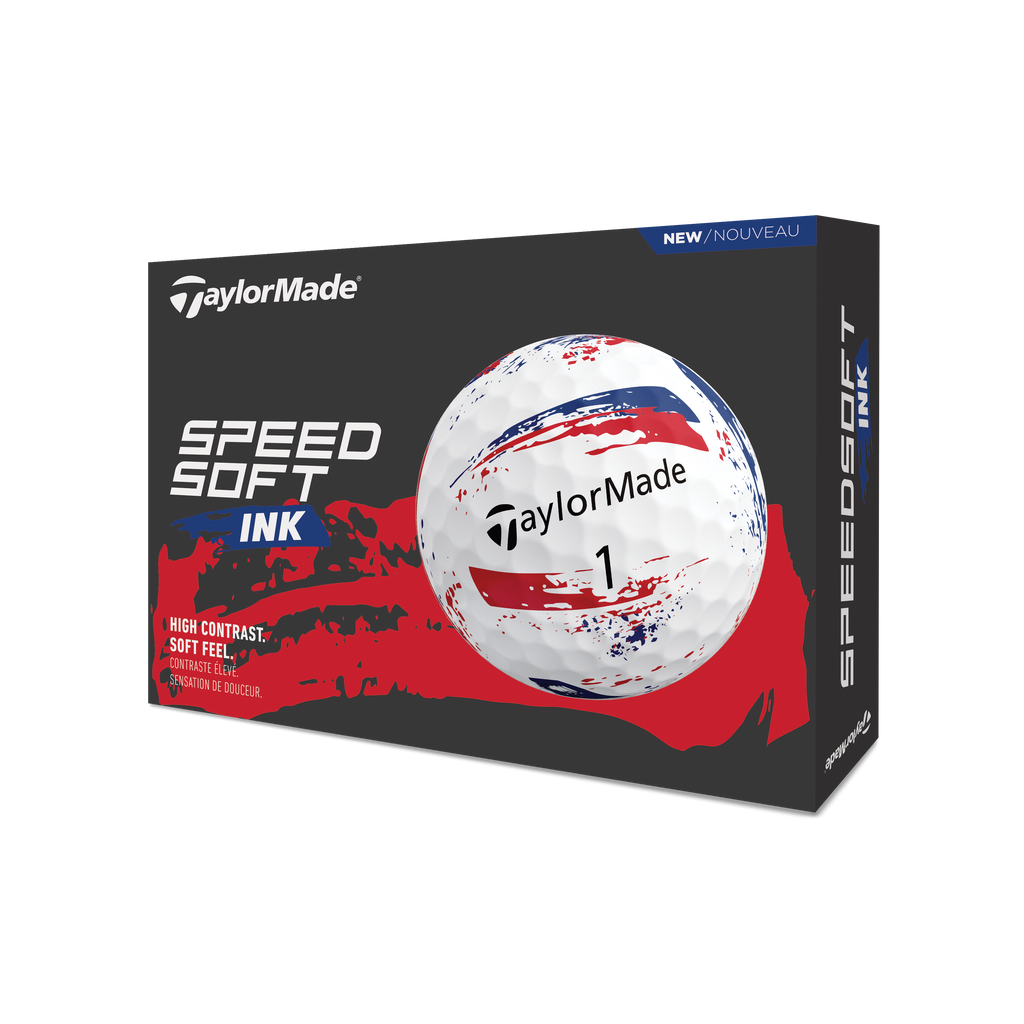 Taylormade SpeedSoft Ink Golf Balls 1 Dozen