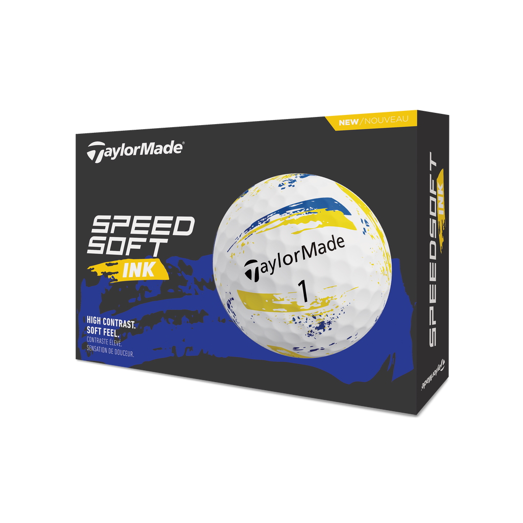 Taylormade SpeedSoft Ink Golf Balls 1 Dozen