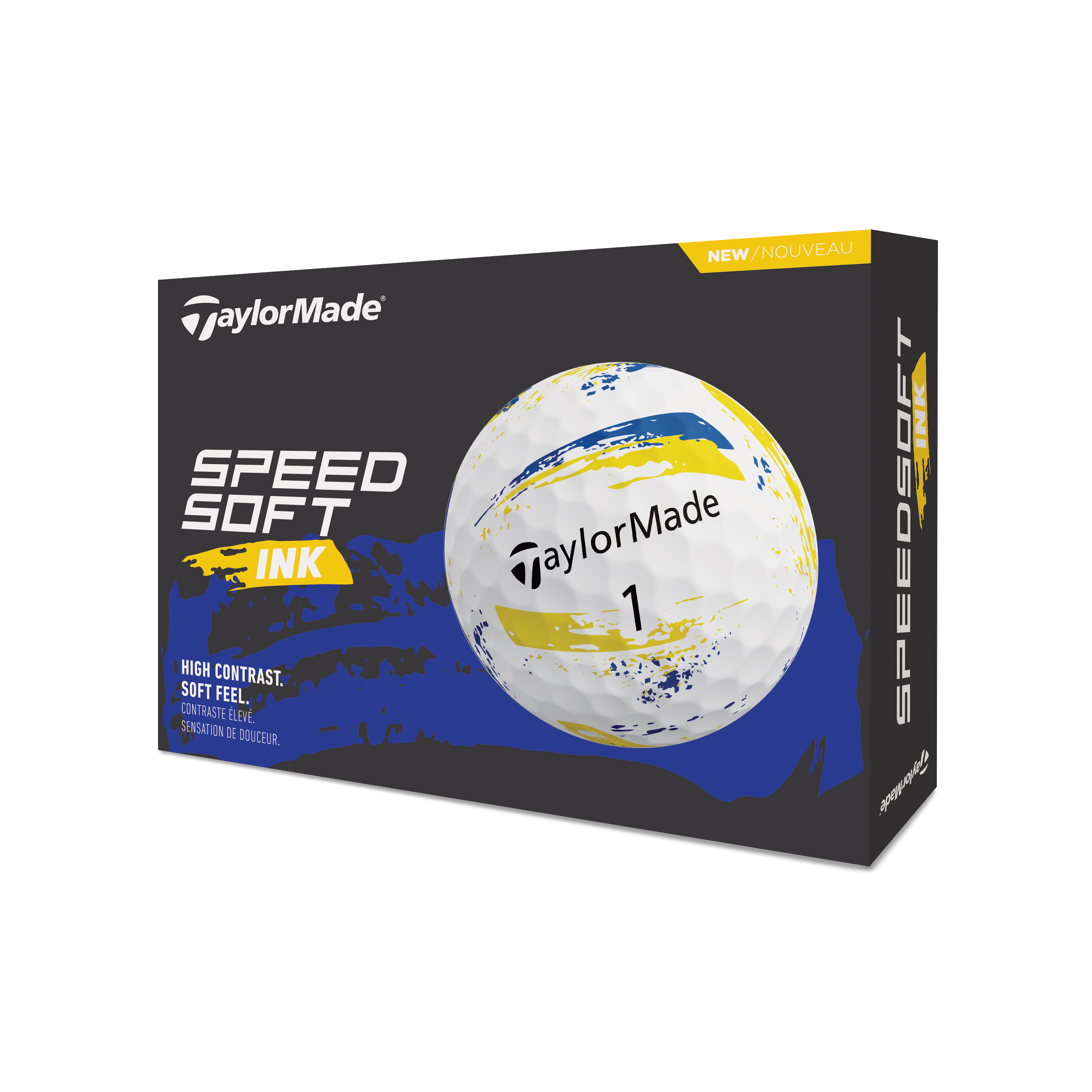 Taylormade SpeedSoft Ink Golf Balls 1 Dozen
