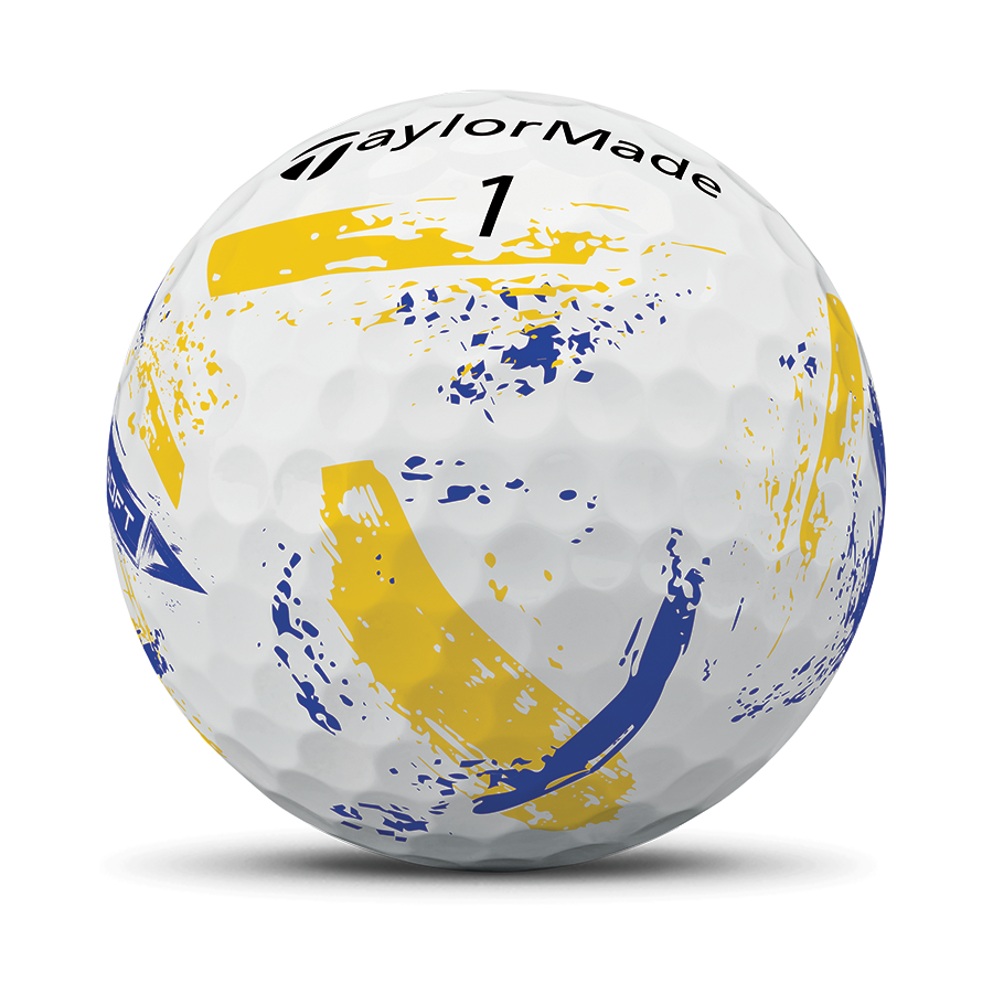 Taylormade SpeedSoft Ink Golf Balls 1 Sleeve