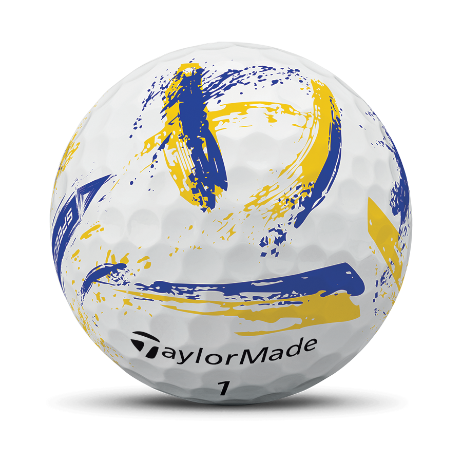 Taylormade SpeedSoft Ink Golf Balls 1 Sleeve