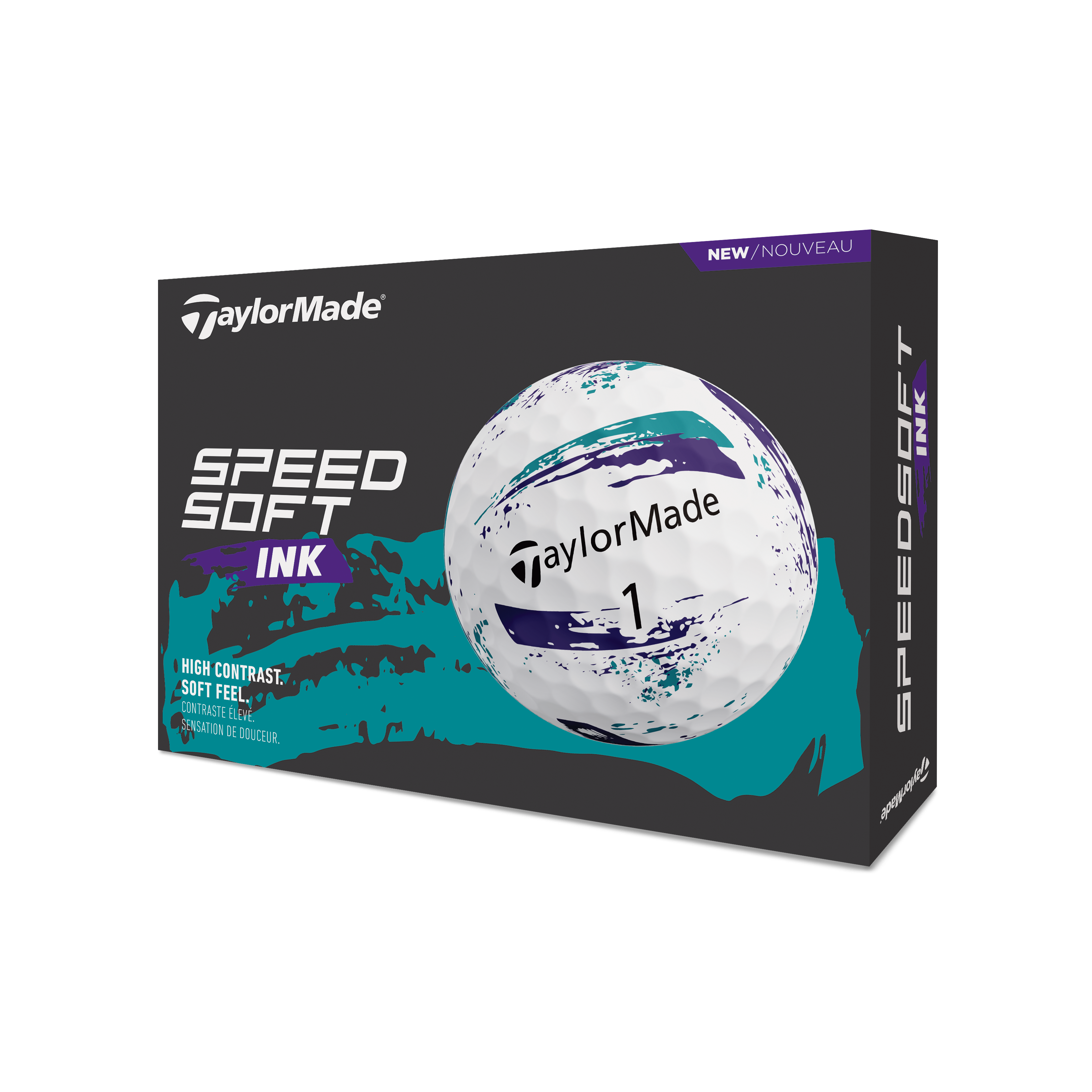 Taylormade SpeedSoft Ink Golf Balls 1 Dozen