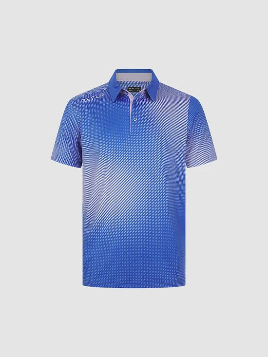 Reflo Tagus Polo Dazzling Blue Bit Lines