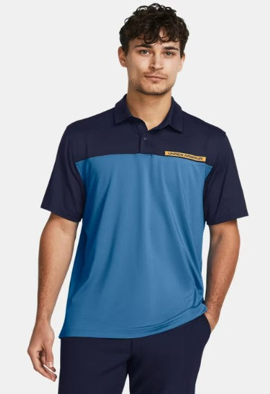 UA Tee To Green Color Block Men's Polo