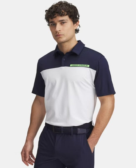UA Tee To Green Color Block Men's Polo