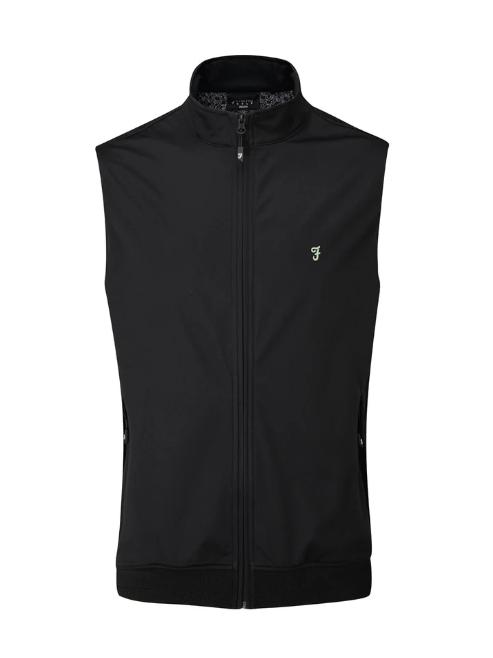 Farah Hebron Full Zip Gilet