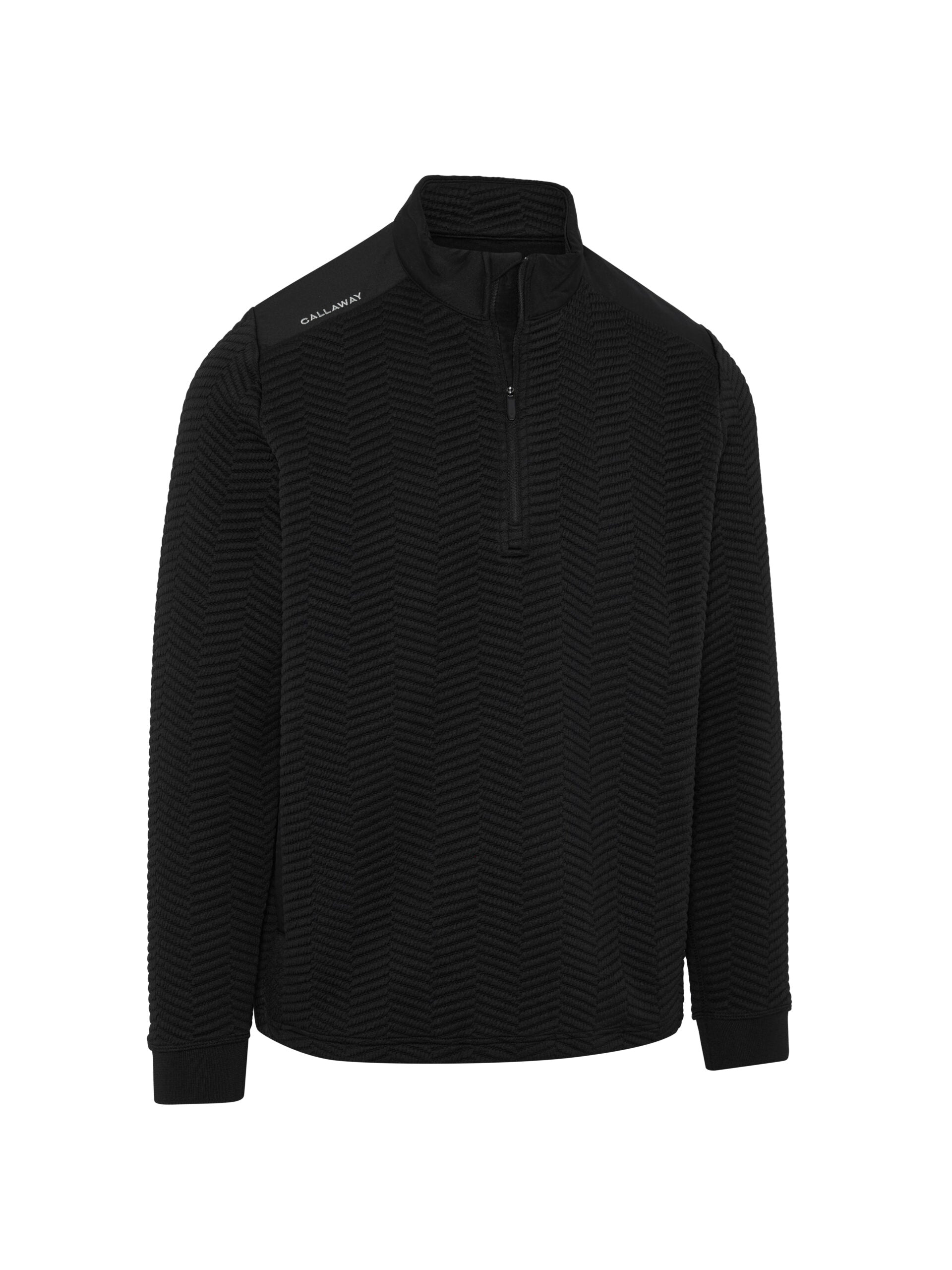 Callaway Chevron Jacqard 1/4 Zip