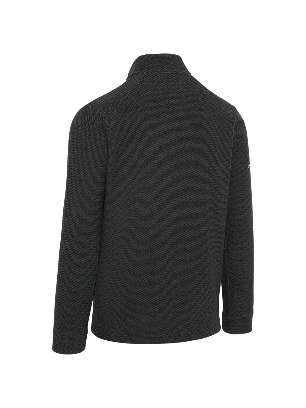 Callaway Apparel Men's Lightweight Knit 1/4 Zip Golf Vest CAVIAR