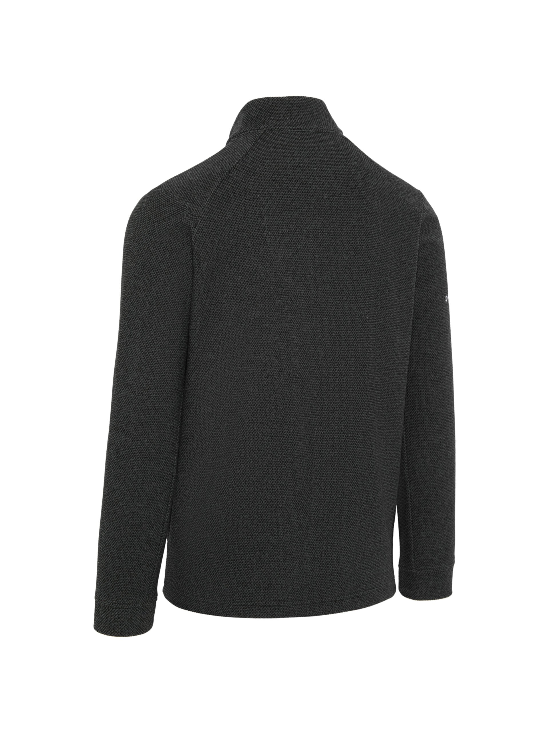 Callaway Apparel Men's Lightweight Knit 1/4 Zip Golf Vest CAVIAR