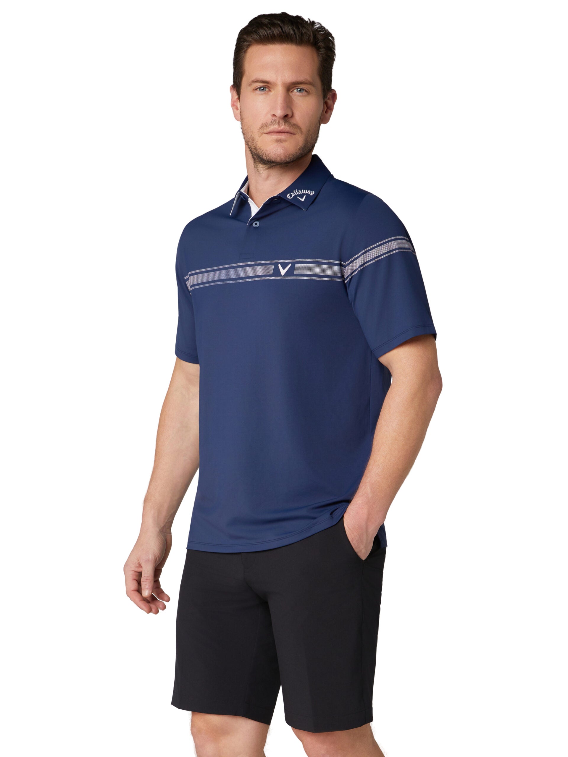 CALLAWAY ODYSSEY BLOCK GOLF POLO SHIRT
