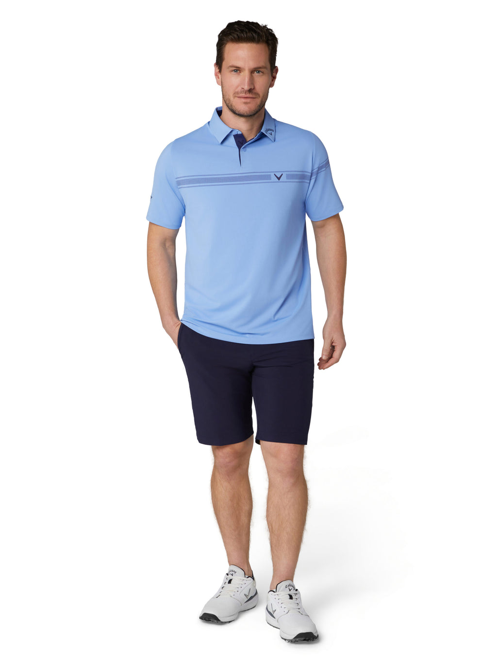 CALLAWAY ODYSSEY BLOCK GOLF POLO SHIRT