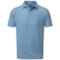 FootJoy Mens Granite Print Lisle Polo Shirt
