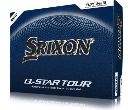 Srixon Q-STAR Tour 6 Golf Balls - White - 12 Pack