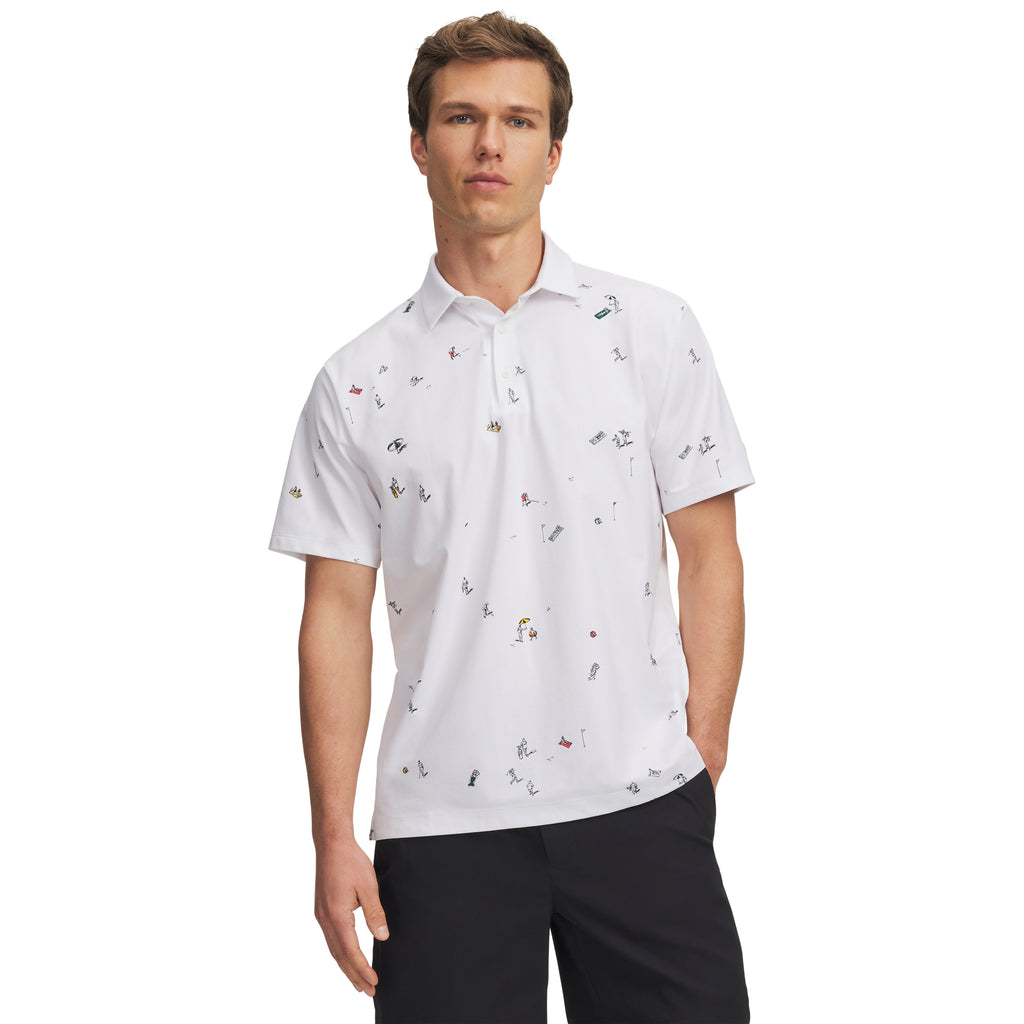 UA ArmourDry Printed Polo