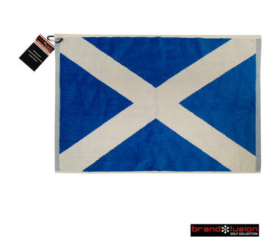 Tri Fold Velour Golf Towel